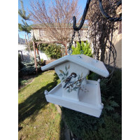 ГОДІВНИЧКА "ГОРОБЕЦЬ НА ГІЛОЧЦІ" (БІЛА)